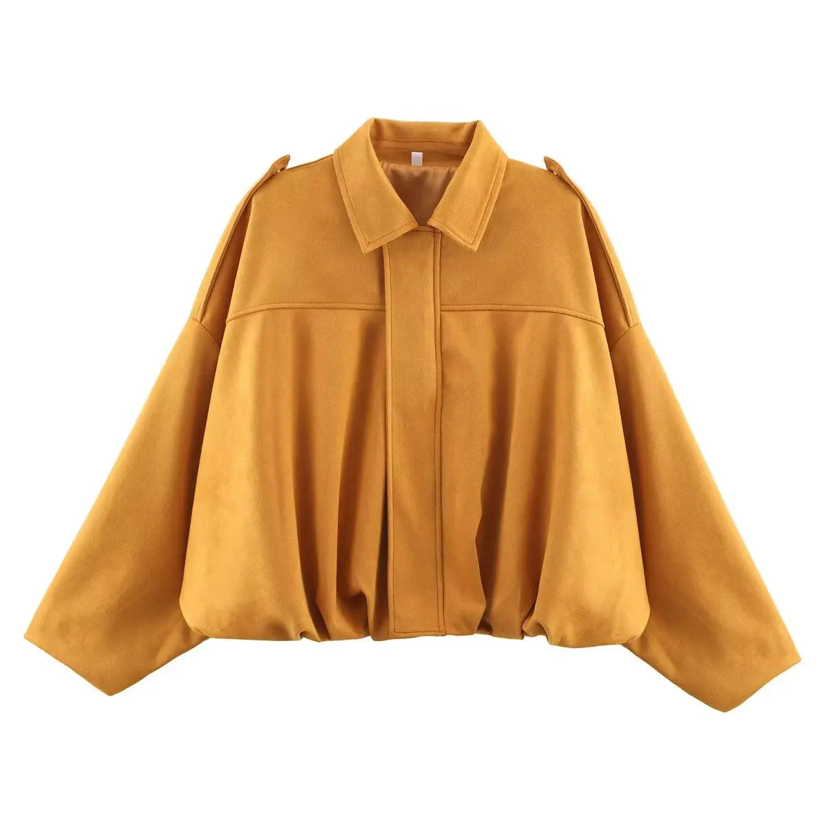 Grezam | Spring Women’s Suede Bomber Jacket