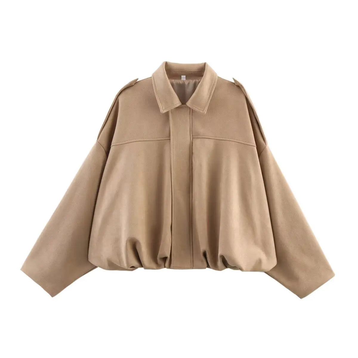 Grezam | Spring Women’s Suede Bomber Jacket