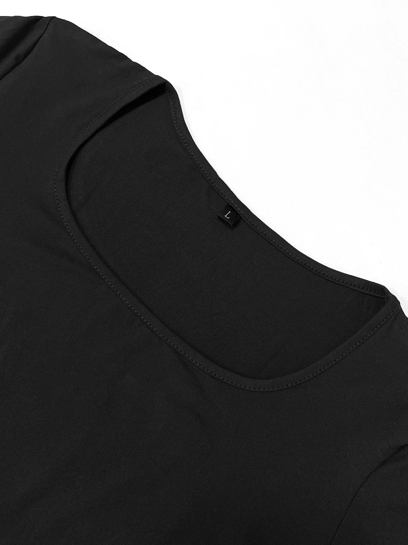 Grezam | Women’s Dress Long Sleeve Bodycon Comfort Minimalist Maxi